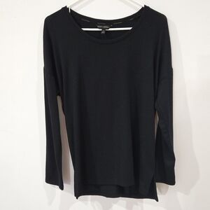 Banana Republic Sz Medium Classic Black Long Sleeve Tee